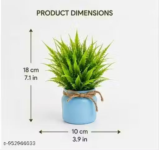 Artificial Potted Plants for Home & Office (Pack of 2)