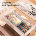 Drawer Organizer Set of 8 – Multipurpose Storage Trays