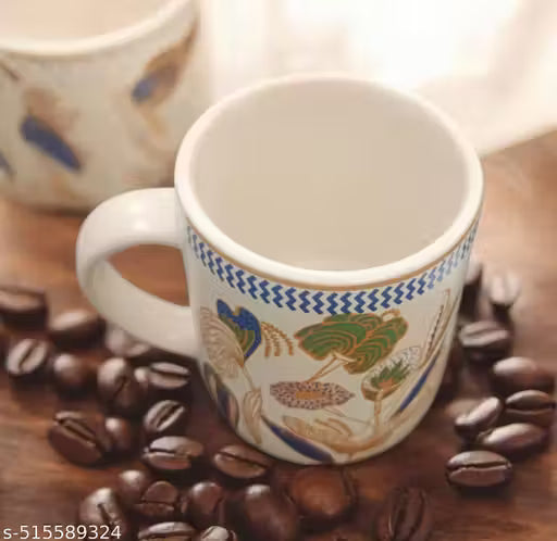 Konst Floral Ceramic Coffee Mug