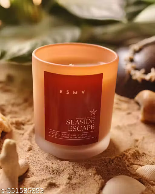 ESMY Soy Wax Scented Candle – Seaside Escape