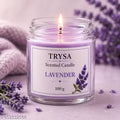 Lavender Scented Jar Candle