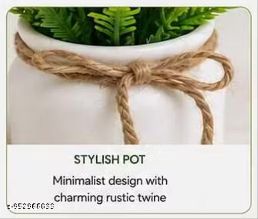 Artificial Potted Plants for Home & Office (Pack of 2)