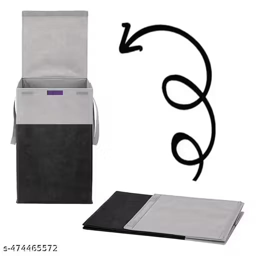 Minicraft Folding Laundry Basket & Storage Organizer