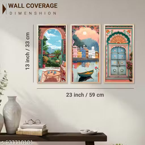Kotart Traditional Wall Art (Set of 3 )