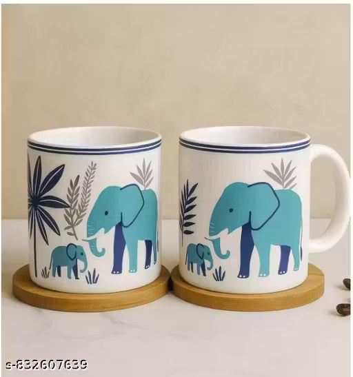 Ceramic Coffee Mug Set – Pack of 2