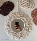 Macrame Mandala Wall Mirror – Boho Home Décor Mirror