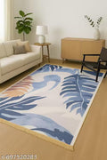 Modern Abstract Area Rug (Blue)