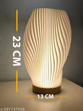 Modern Curved Flow LED Table Lamp for Bedroom & Living Room