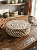Heat Resistant Jute Coaster Set – Anti-Slip Pot Stand (Pack of 6)