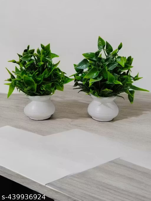 Featuretail Bonsai Artificial Plant Set of 2