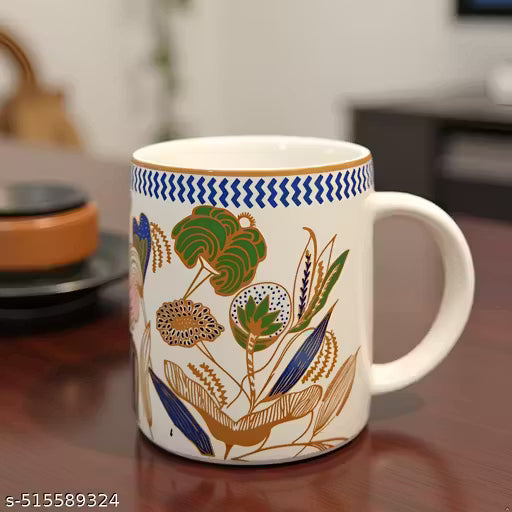 Konst Floral Ceramic Coffee Mug