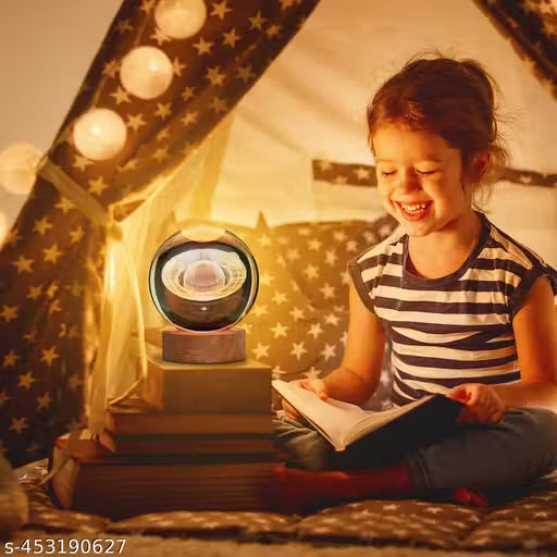 3D Crystal Ball Astronomy Night Lamp.
