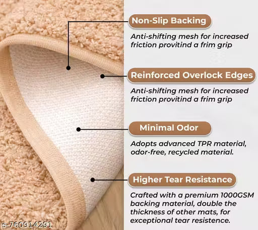 Premium Microfiber Runner Rug