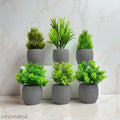 Artificial Potted Plants Combo Set of 6