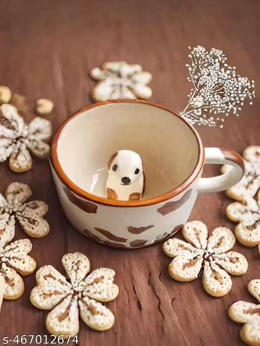 Ceramic Dog Coffee Mug 300ml