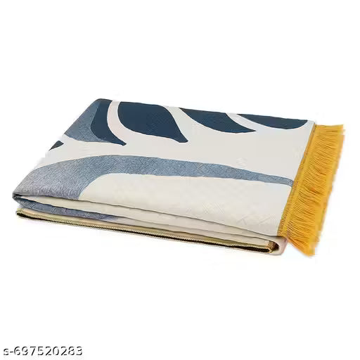 Modern Abstract Area Rug (Blue)