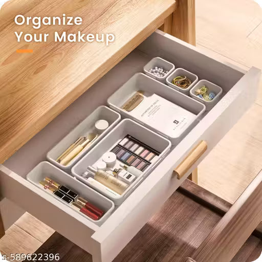 Drawer Organizer Set of 8 – Multipurpose Storage Trays