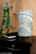 Aswal Handicraft Madhubani Design Table Lamp