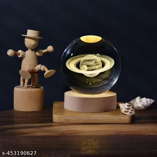 3D Crystal Ball Astronomy Night Lamp.