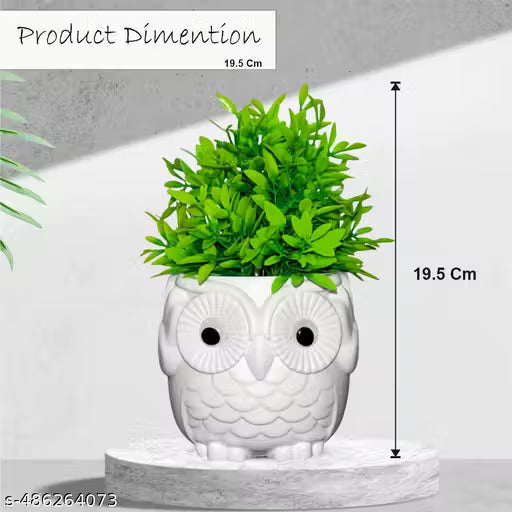 Dodecroo Artificial Owl Plant (Pack of 2)