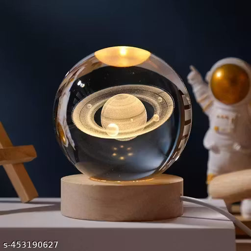 3D Crystal Ball Astronomy Night Lamp.