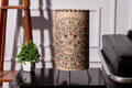 Aswal Handicraft Madhubani Bedside Table Lamp